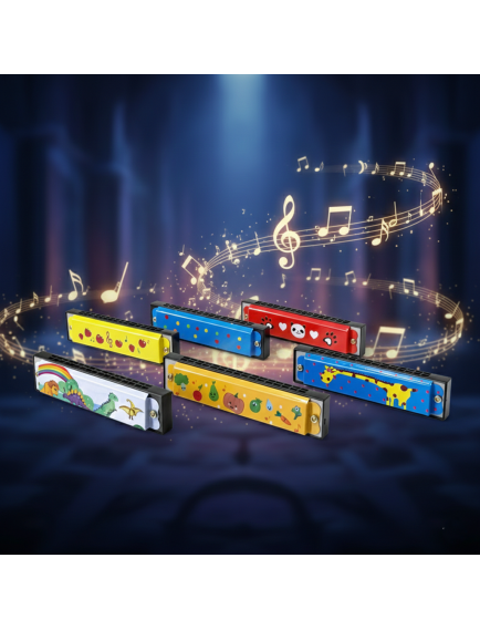 Desenli Metal Mızıka