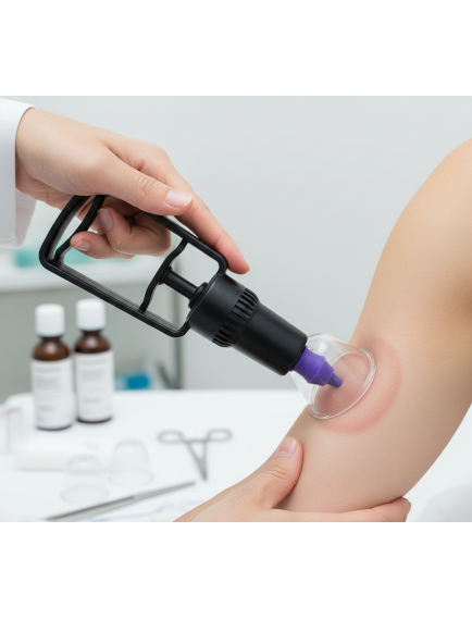 Hacamat Pompası 2 Parmak Siyah