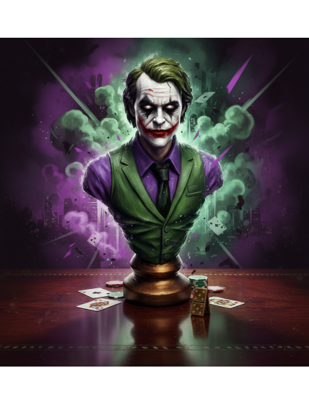 Polyester Joker Figür