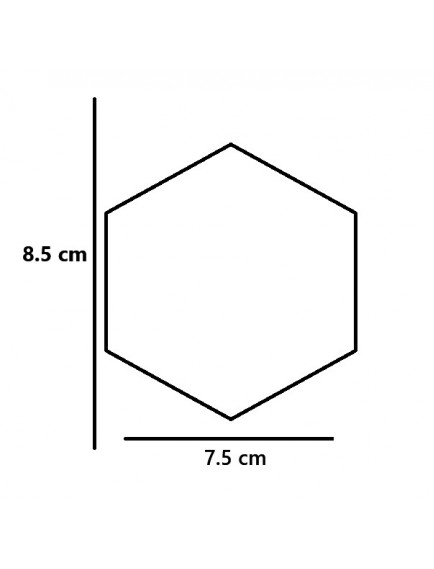 Yapışkanlı Akrilik Gümüş Ayna Seti 12 Adet