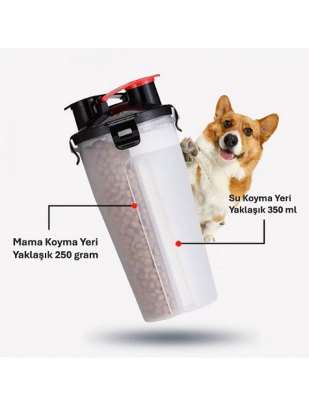 Evcil Hayvan Mama ve Su Taşıma Seti
