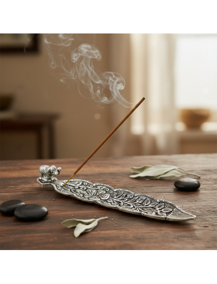 Metal Kayık Fil Tasarımı Tütsülük Model 1