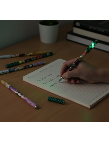 Anime Figür Tükenmez Kalem Ledli