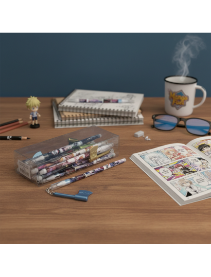 Anime Figür Tükenmez Kalem Model 8