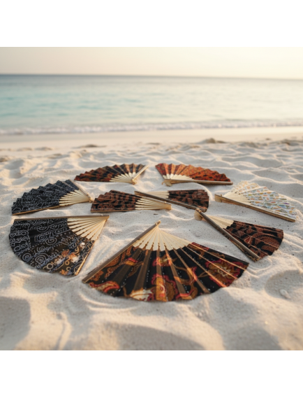 Bambu Bez Yelpaze Büyük