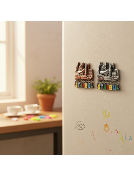 Sarkaçlı İstanbul Temalı Magnet