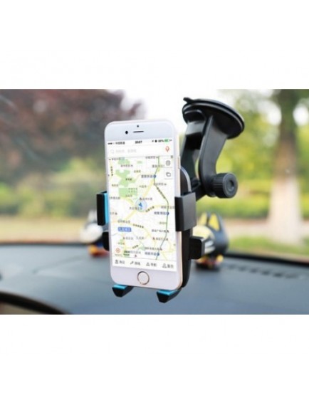 Araç İçi Cam ve Torpido Vantuzlu Telefon Tutucu