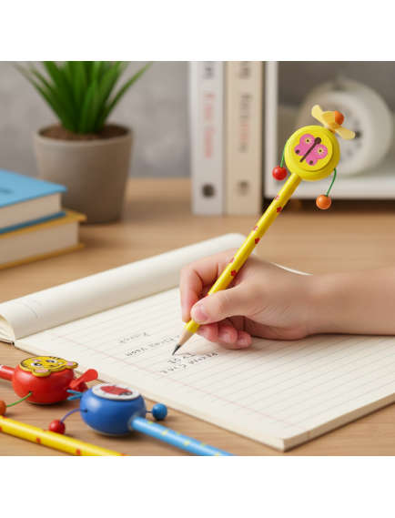 Ahşap Figürlü Kurşun Kalem