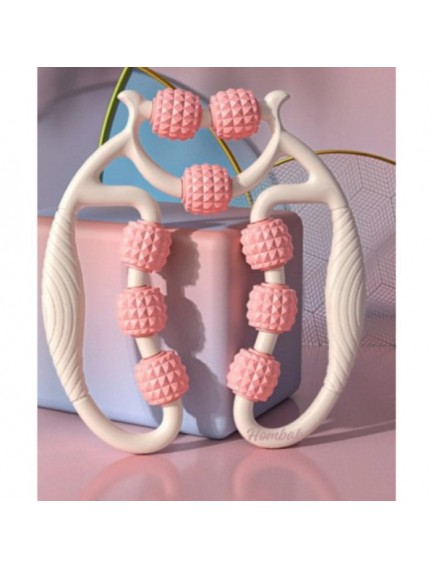 Selülit Masaj Aleti 9 Tekerlekli Lenf Drenaj Rulosu