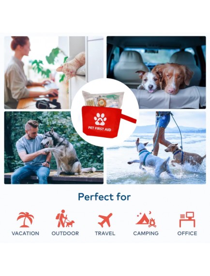 Evcil Hayvan İlk Yardım Seti Çantası