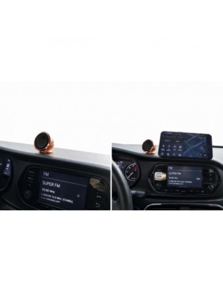 Metal Telefon Tutucu Torpidoya Yapışan Mıknatıslı