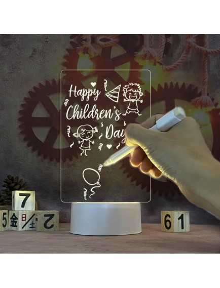 Led Çizim Tableti Gece Lambası