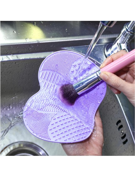 Silikon Makyaj Temizleme Matı