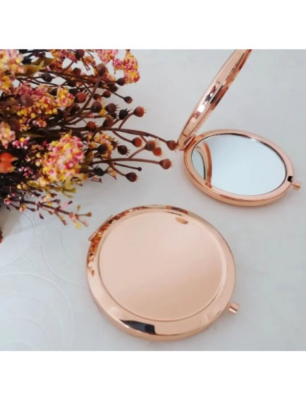 Promosyon Cep Aynası (Rose Renk)