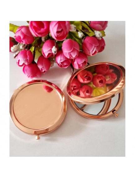 Promosyon Cep Aynası (Rose Renk)