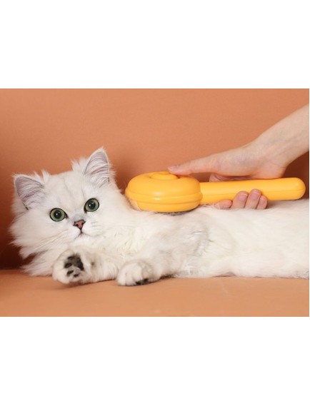 Hamburger Şekilli Otomatik Temizlenen Evcil Hayvan Tarağı