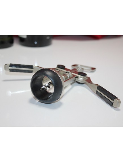 Paslanmaz Çelik Tirbuşon Şarap Açacağı Model 6