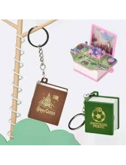 Kitap Şeklinde 3D Anahtarlık