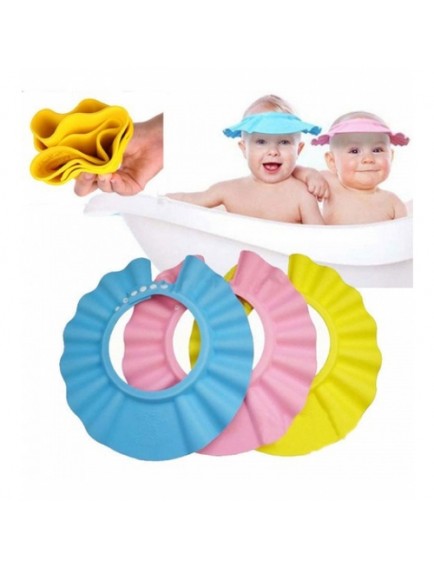 Bebek Banyo Şapkası Pembe