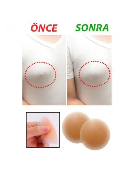 Göğüs Ucu Kapatan Silikon