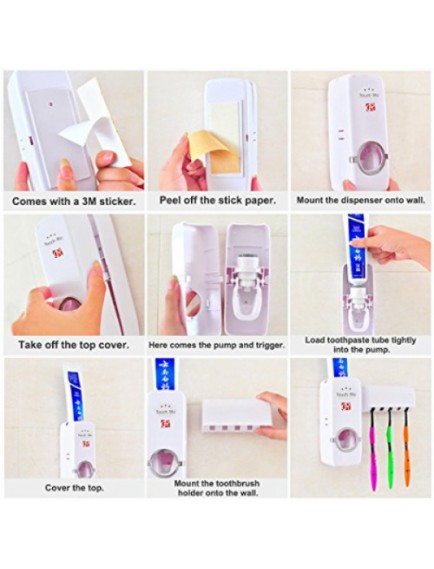 Diş Macunu Sıkacağı Fırçalık