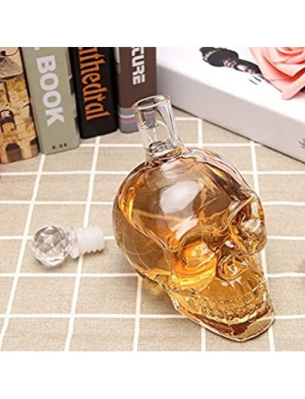 Crystal Head Kuru Kafa Cam Şişe 350 Ml