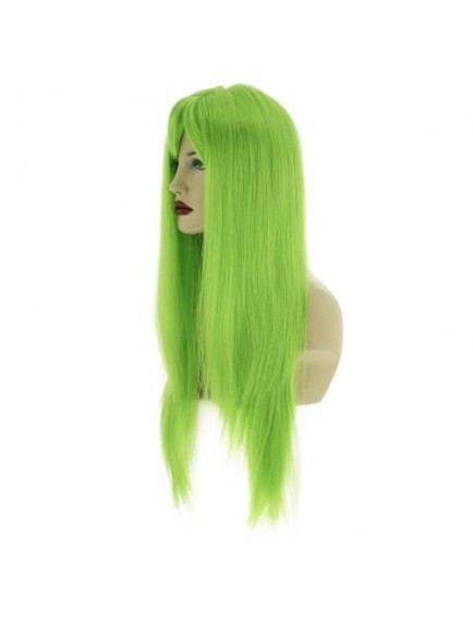 Yeşil Uzun Peruk Saç