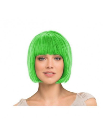 Yeşil Küt Peruk Saç