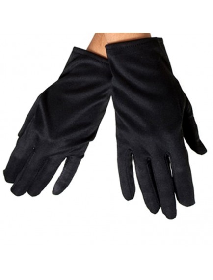 Siyah Renk Kısa Dans Gösteri Eldiveni