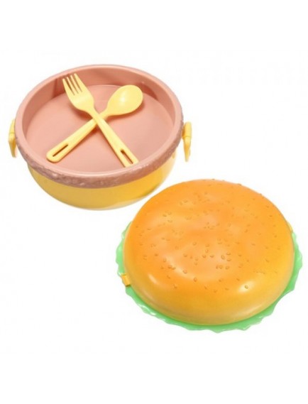 Hamburger Tasarımlı Beslenme Kabı