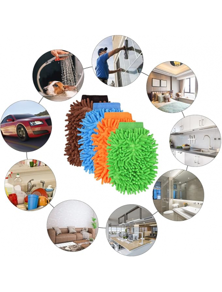 Mikrofiber Araç Yıkama Eldiveni