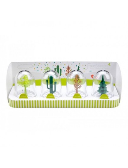 Dört Mevsim Baharatlık - Four Seasons Spice Shakers