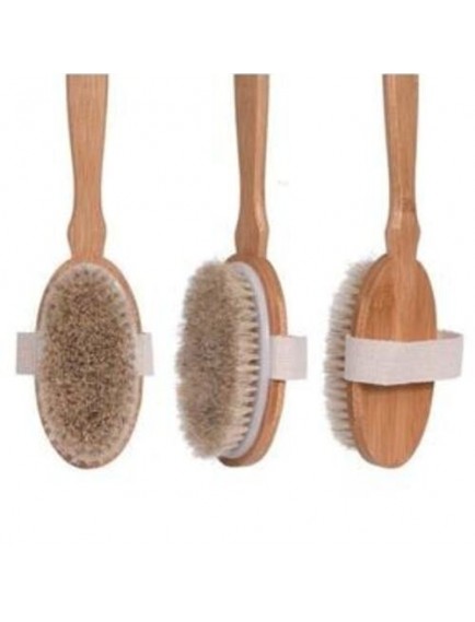 Organik Doğal At Kılı Banyo Fırçası
