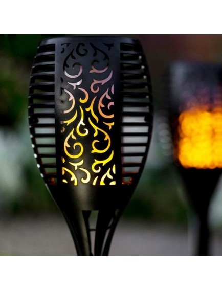 Alev Efektli Solar Bahçe Lambası Small