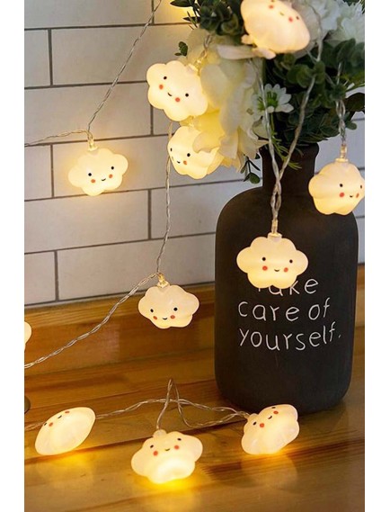 Bulut Şeklinde Led Şerit Lamba 12 Adet