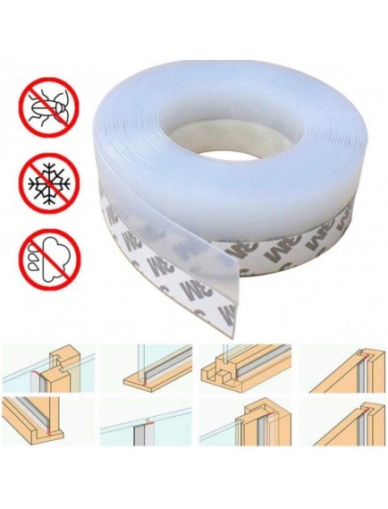 Kapı Pencere Rüzgar İzolasyon Bandı 5 metre