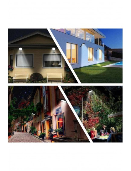 Uzaktan Kumandalı 160 Led Solar Bahçe Lambası