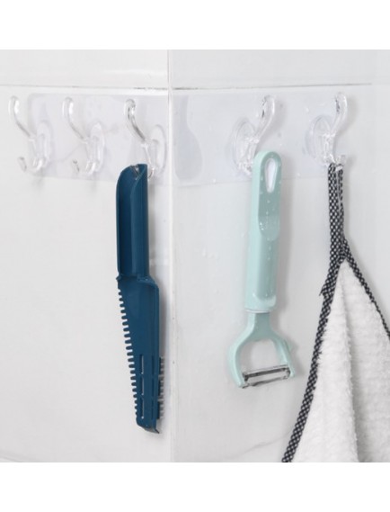 Yapışkanlı 5 Kancalı Askı