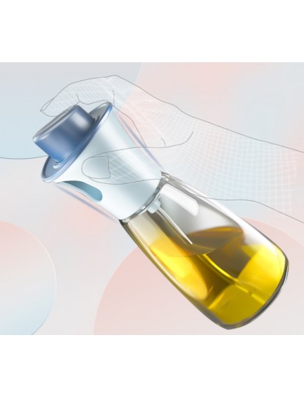 Spreyli Cam Yağ Sirke Şişesi