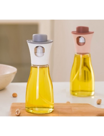 Spreyli Cam Yağ Sirke Şişesi