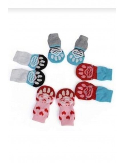 Kedi Köpek Kaydırmaz Örme Çorap