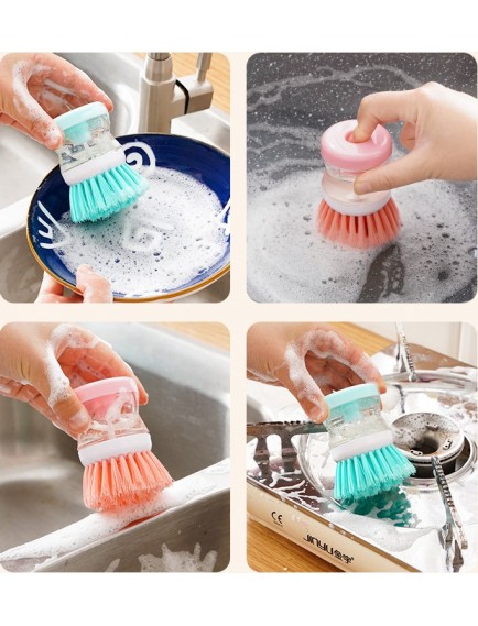 Deterjan Hazneli Bulaşık Yıkama Fırçası