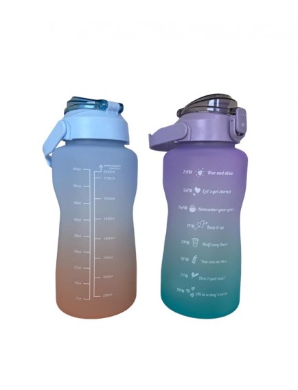 Günlük Motivasyon Su Matarası 2 Litre