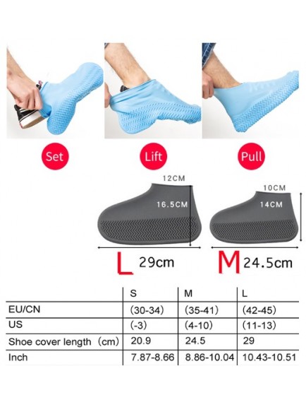 Su Geçirmez Ayakkabı Kılıfı M Beden