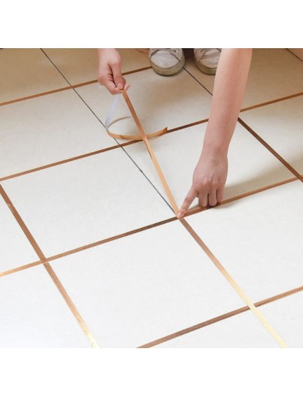 1 cm 50 Metre Gold Fayans Arası Şerit Bant