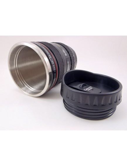 Objektif Görünümlü Termos Bardak