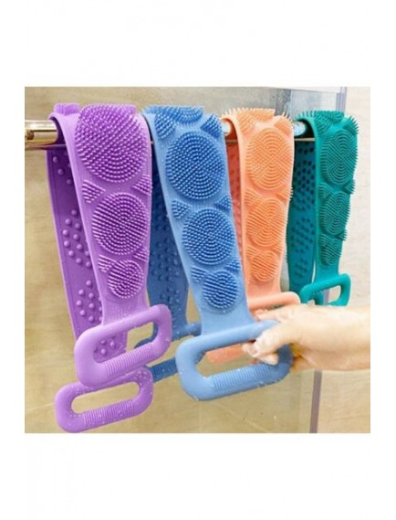 Silikon Çift Taraflı Banyo Kesesi