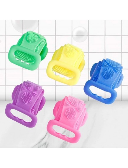 Silikon Çift Taraflı Banyo Kesesi