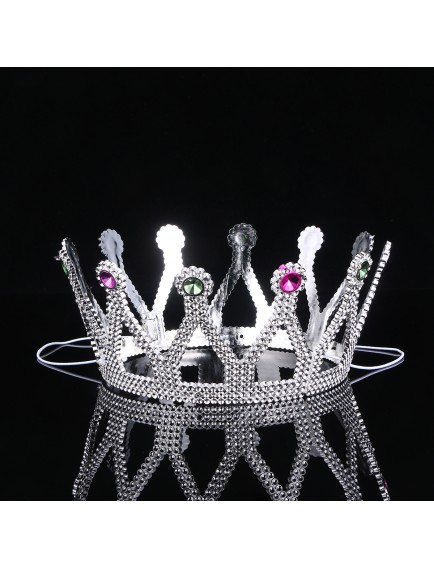 Kraliçe Tacı Gümüş Renk