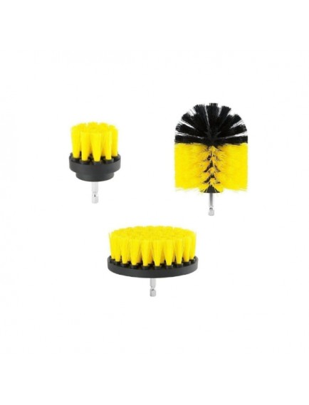 Matkap Ucuna Takılan Temizlik Fırça Seti